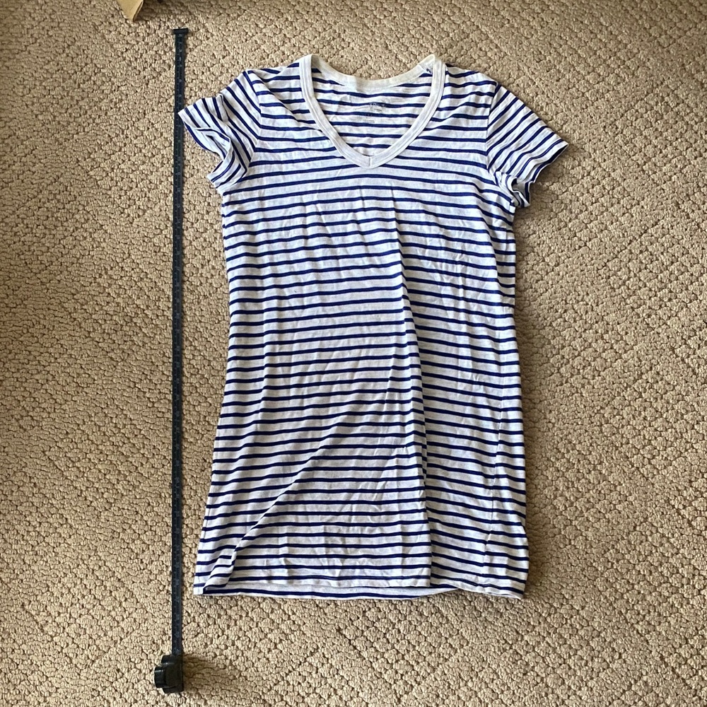 Universal Thread Blue and White Striped Dress